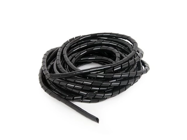 Spiral cable wrap 12mm  10m black