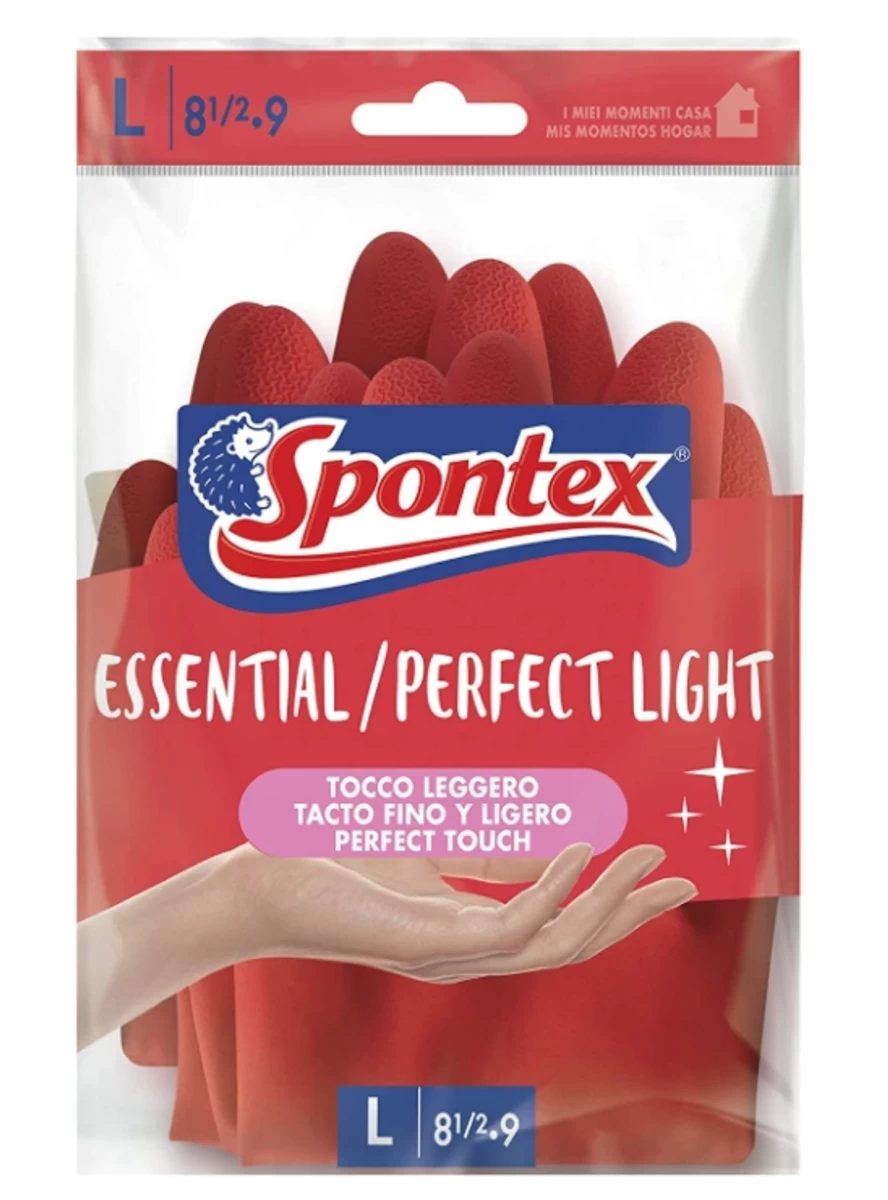 Spontex, Buitinės Pirštinės, L Dydis, 2 Poros (gaminys Iš Vokietijos).