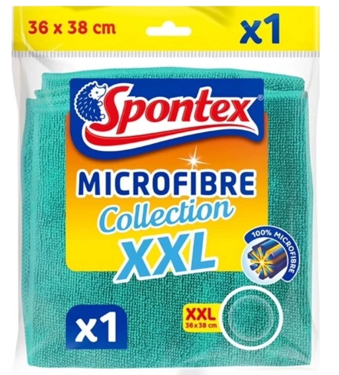 Spontex Microfibre Economic, Mikropluošto šluostės, 2 Vnt. Pakuotė (vokietijos Produktas). Spontex Microfibre Economic, Mikropluošto šluostės, 2 Vnt. Pakuotė (vokietijos Produktas).