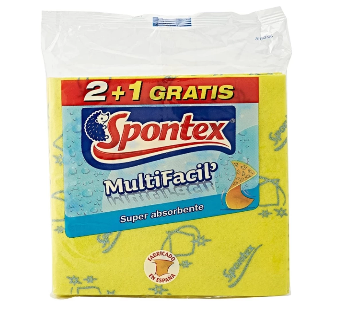 Spontex Mikropluošto šluostė, 3 Vnt. (vokiečių Produktas)