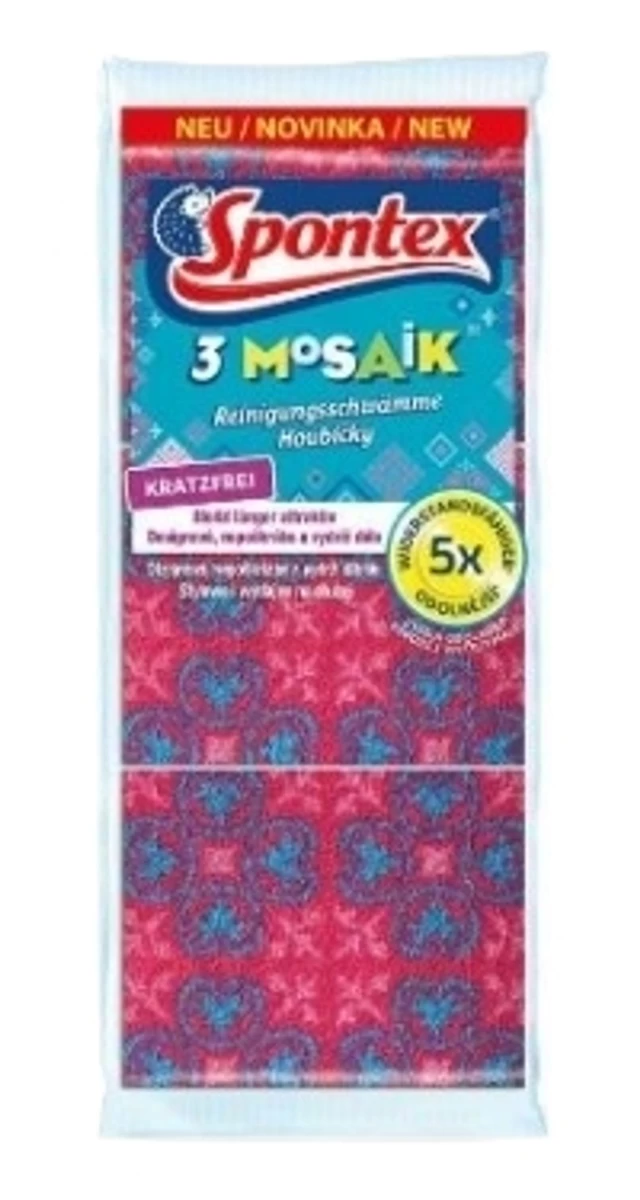 Spontex Valymo Kempinėlė, 3 Dalys (vokietijos Produktas).