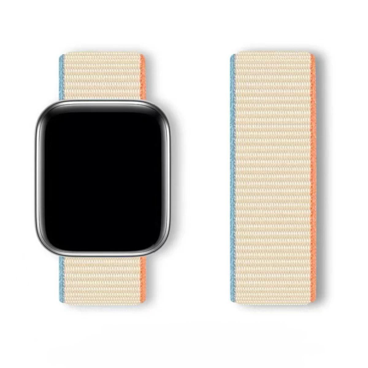 Sport Loop Dirželis Apple Watch 38/40/41 - Smėlio Spalvos