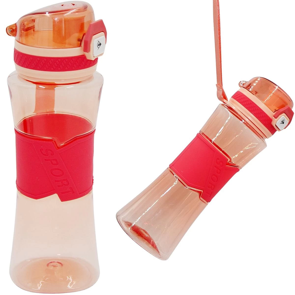 Sportinis Butelis Dunlop 500 Ml - Raudonas