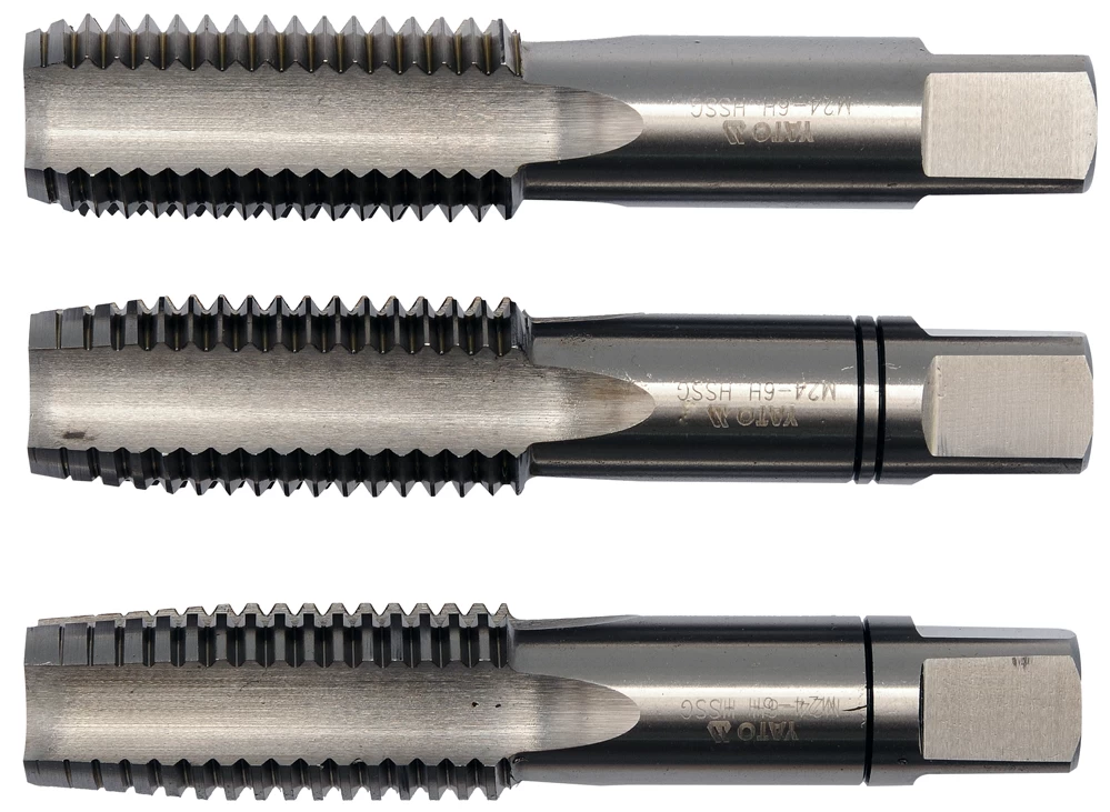 Sriegikliai 3vnt.M27x3,0 HSS/M2 (YT-2928)
