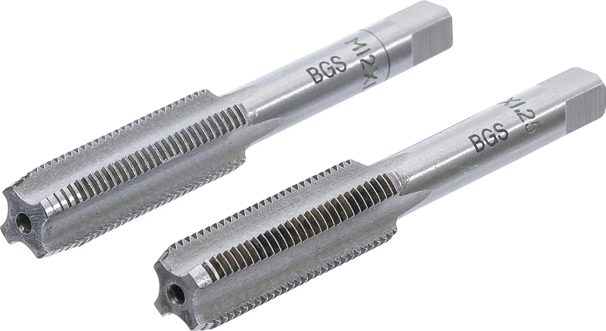 Sriegikliai | pirmas ir galutinis sriegimas | M12 x 1.25 | 2 vnt. (M12X1.25-B)