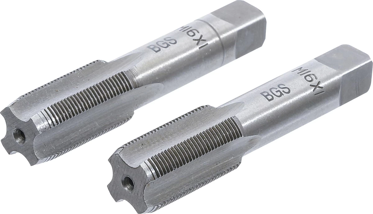 Sriegikliai | pirmas ir galutinis sriegimas | M16 x 1.0 | 2 vnt. (M16X1.0-B)
