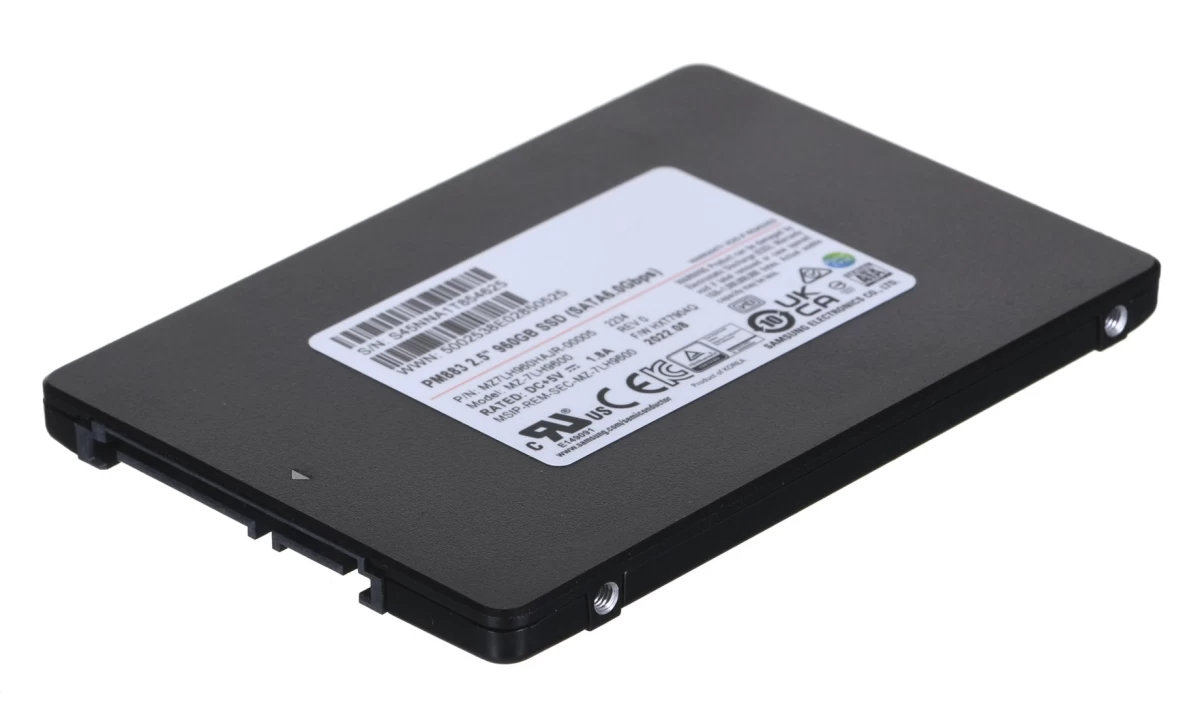 SSD Samsung PM883 960GB SATA 2.5 MZ7LH960HAJR-00005 (DWPD 1.3)