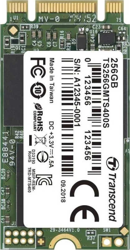 Ssd Transcend Ts256gmte400s (m.2 2242″ /256 Gb )