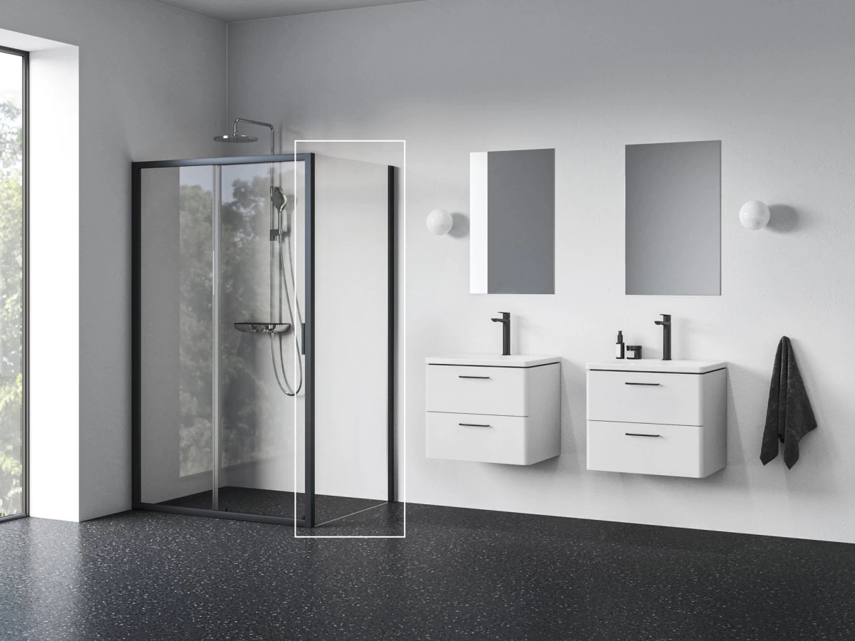 Stacionari sienelė Ravak Blix II NBLPS 100 cm 9BMA0300Z1