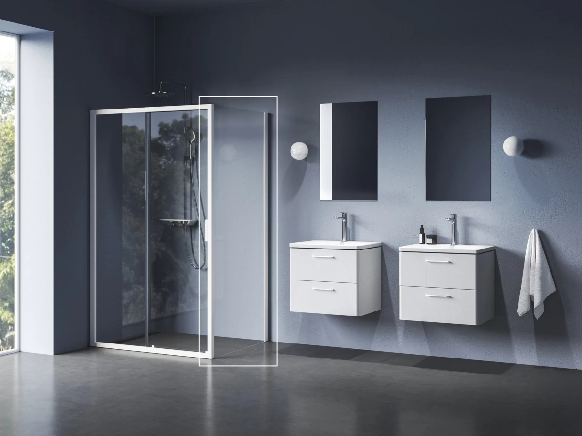 Stacionari sienelė Ravak Blix II NBLPS 80 cm 9BM40E00Z1