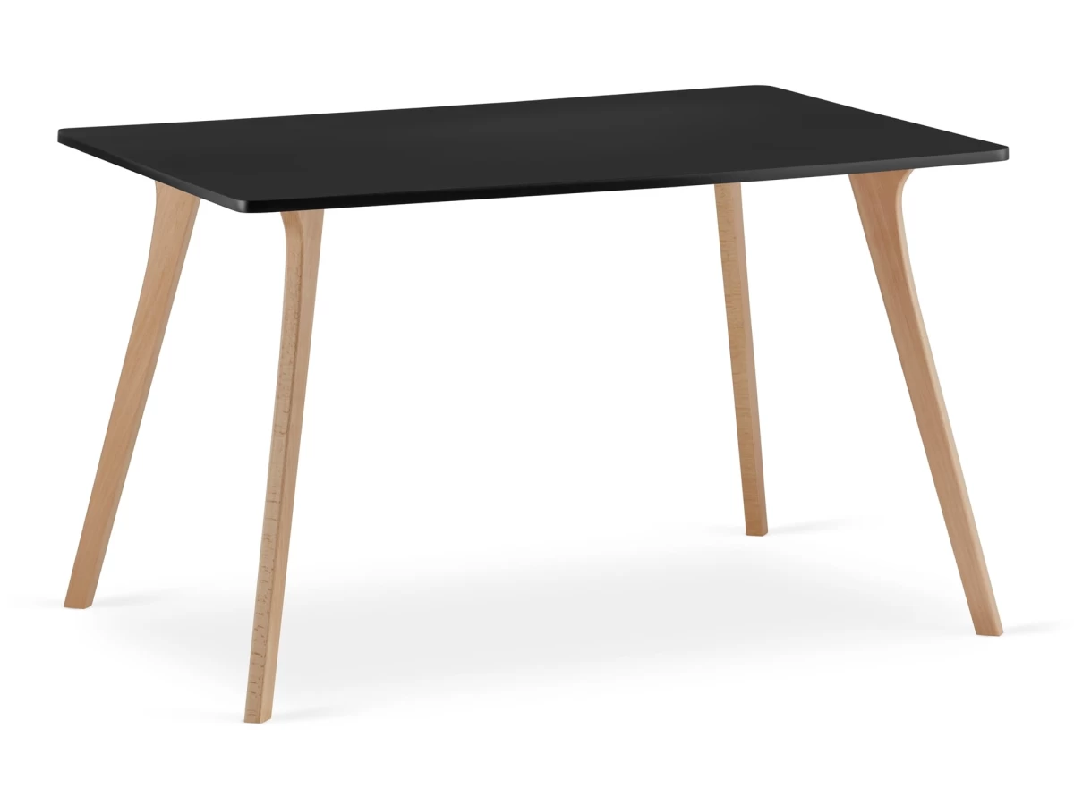 Stalas Monti 120 Cm X 80 Cm - Juodas
