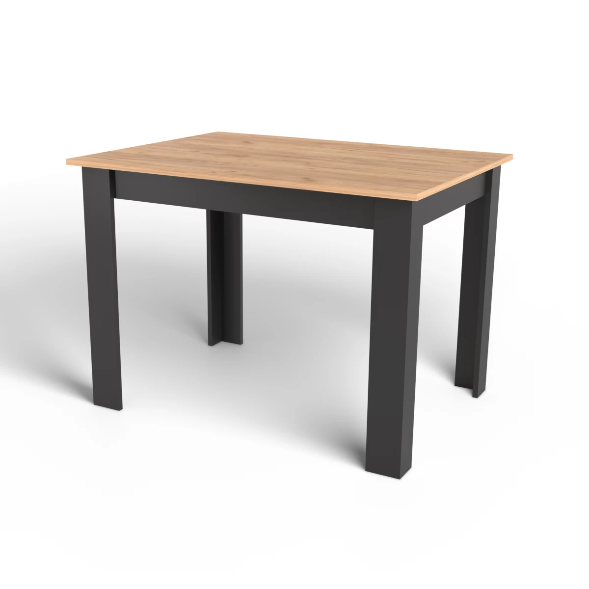 Stalas Np 120x80 Craft + Black