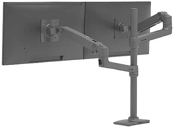 Stalo Laikiklis Lx Dual Stacking Arm, Aukštas Strypas, Matinis B 45-509-224 (maks. 40&amp;quot;)
