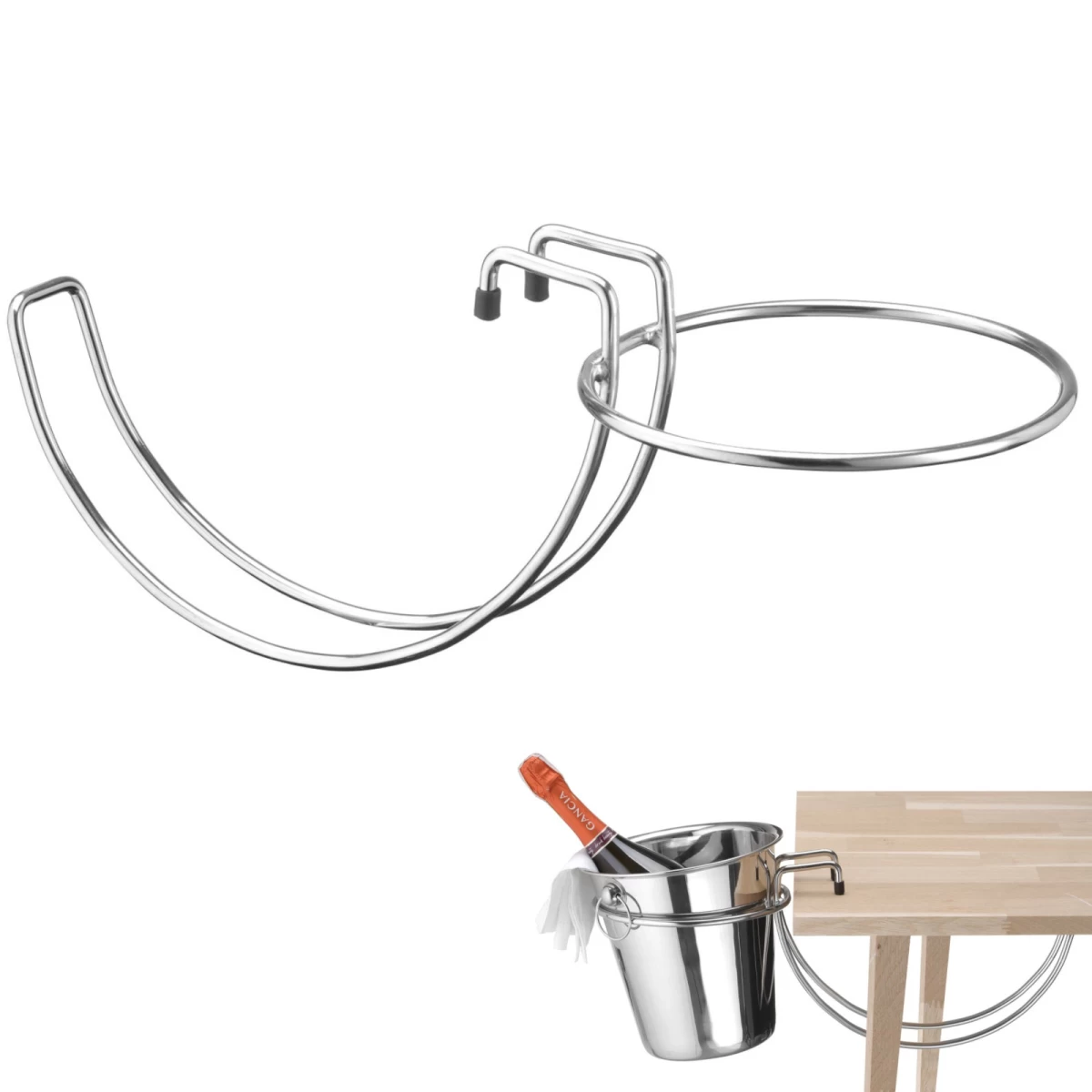 Stalo šampano Kibirėlio Laikiklis Stal 194x193 Mm Skersmuo