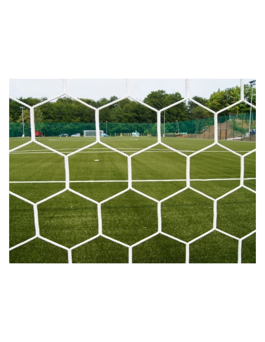Standartinis futbolo vartų tinklas 7.5x2.5x2x2m (4mm) HEX