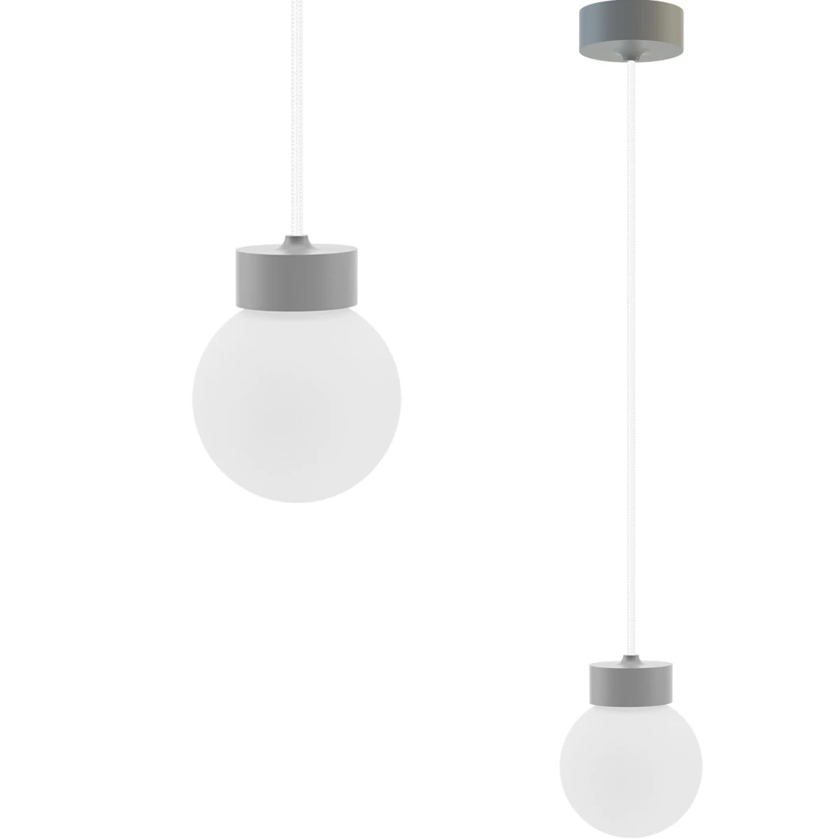 Statinė-orb Sphere 1l Pilka