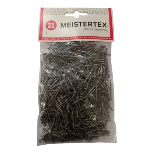 Statybinės vinys MEISTERTEX, 1,2x20 mm juoda sp.