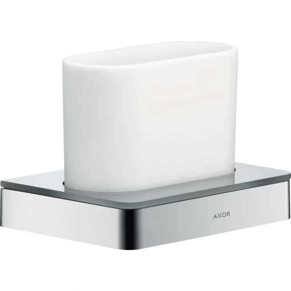 Stiklinė dantų šepetėliams su laikikliu AXOR UNIVERSAL 42834000