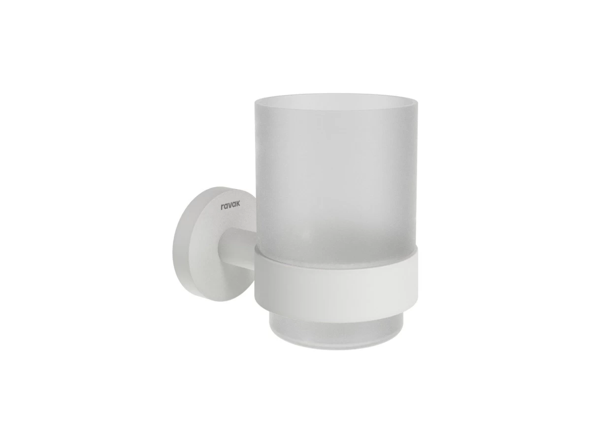 Stiklinės laikiklis Ravak KN 210.10WHM, baltas matinis, X07P1322