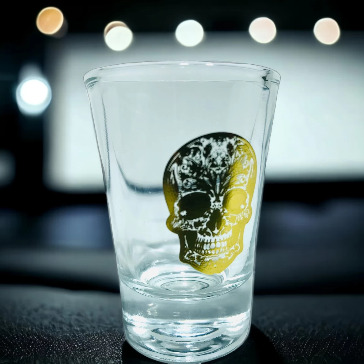 Stikliukas SKULL | 4.3x6.4CM | 40ML  (64445)