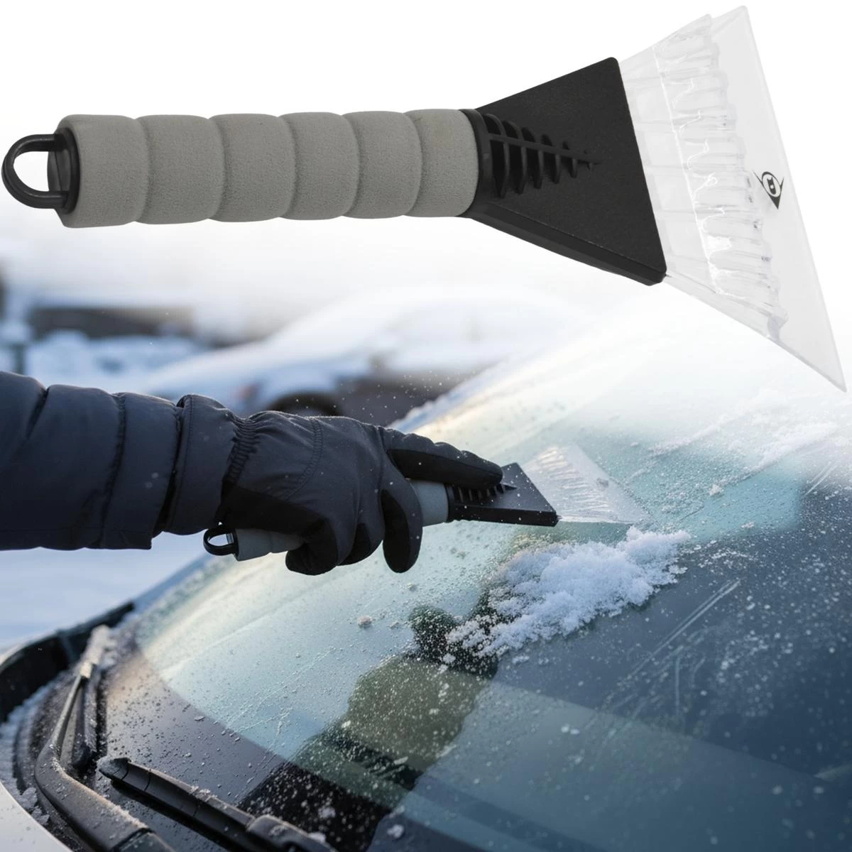 Stiklo Grandiklis 25 Cm Dunlop Pilkas