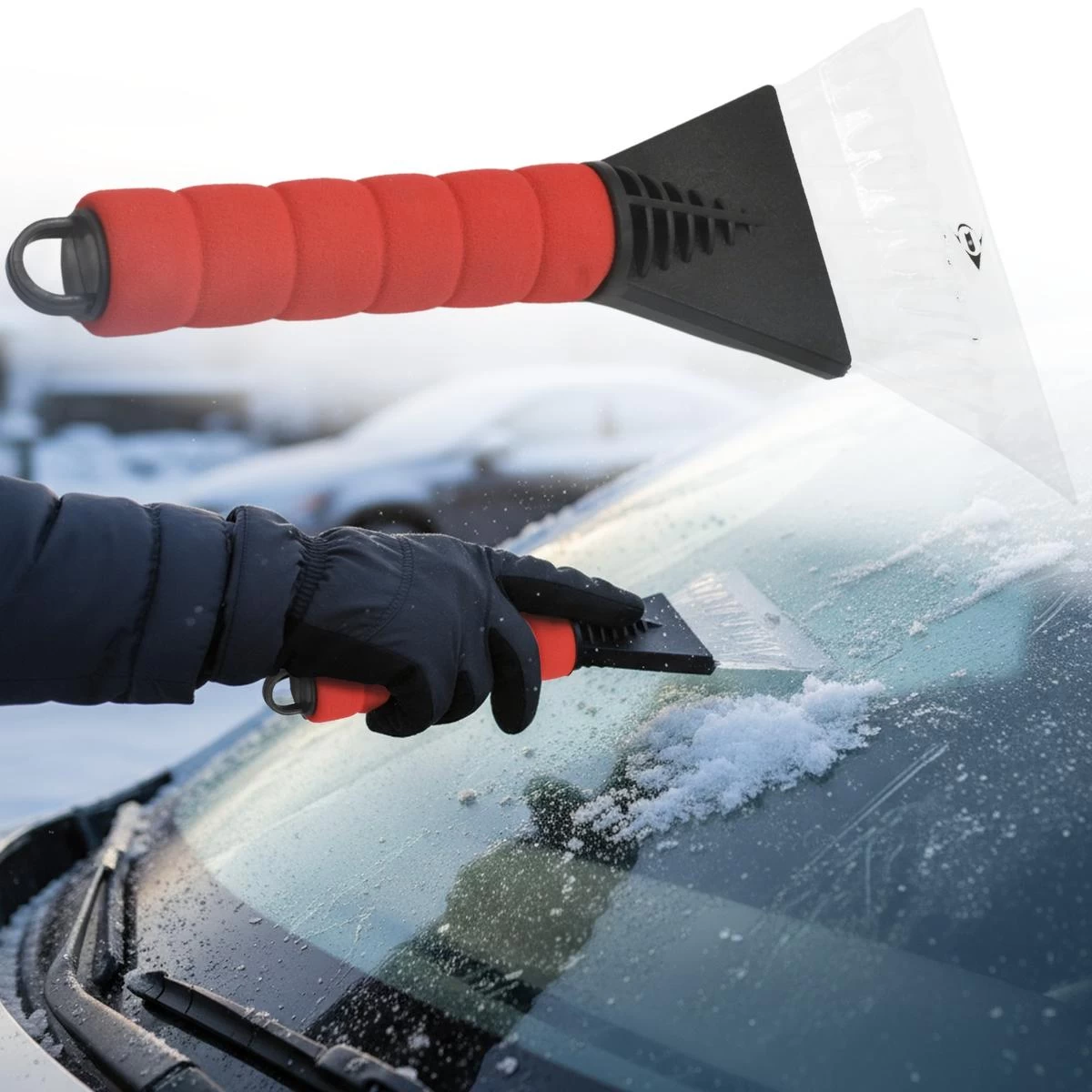 Stiklo Grandiklis 25 Cm Dunlop Raudonas