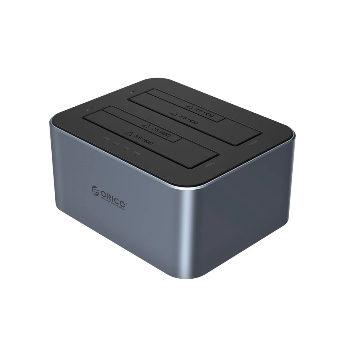 Stotelė 6626c3-c-v1 Su 2 2,5'' / 3,5'' Sata Hdd / Ssd Diskų Klonavimu Neprisijungus - Pilka Stotelė 6626c3-c-v1 Su 2 2,5'' / 3,5'' Sata Hdd / Ssd Diskų Klonavimu Neprisijungus - Pilka