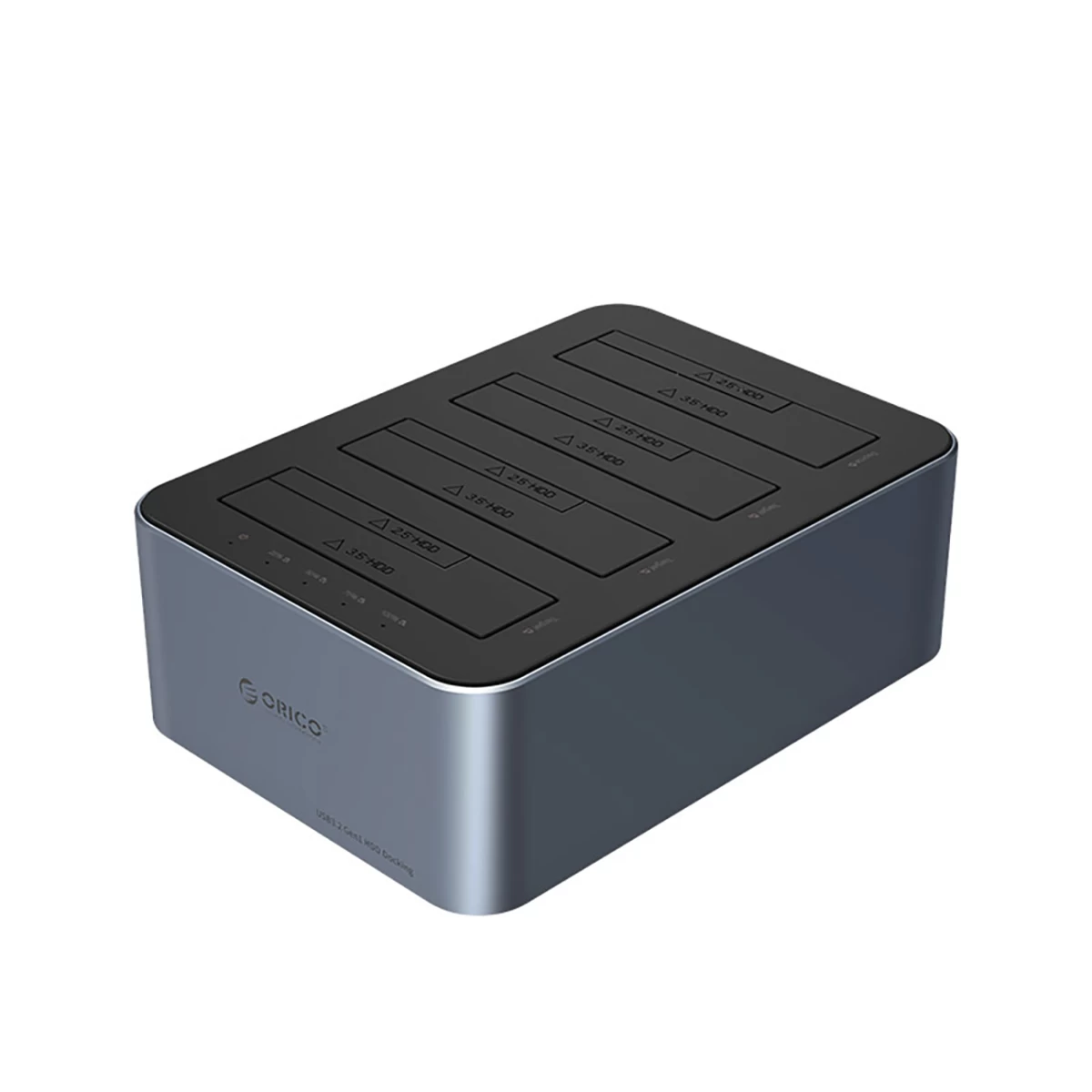 Stotelė 6646c3-c Su Neprisijungusiu Klonavimu 4 2,5&#039;&#039; / 3,5&#039;&#039; Sata Hdd / Ssd - Pilka