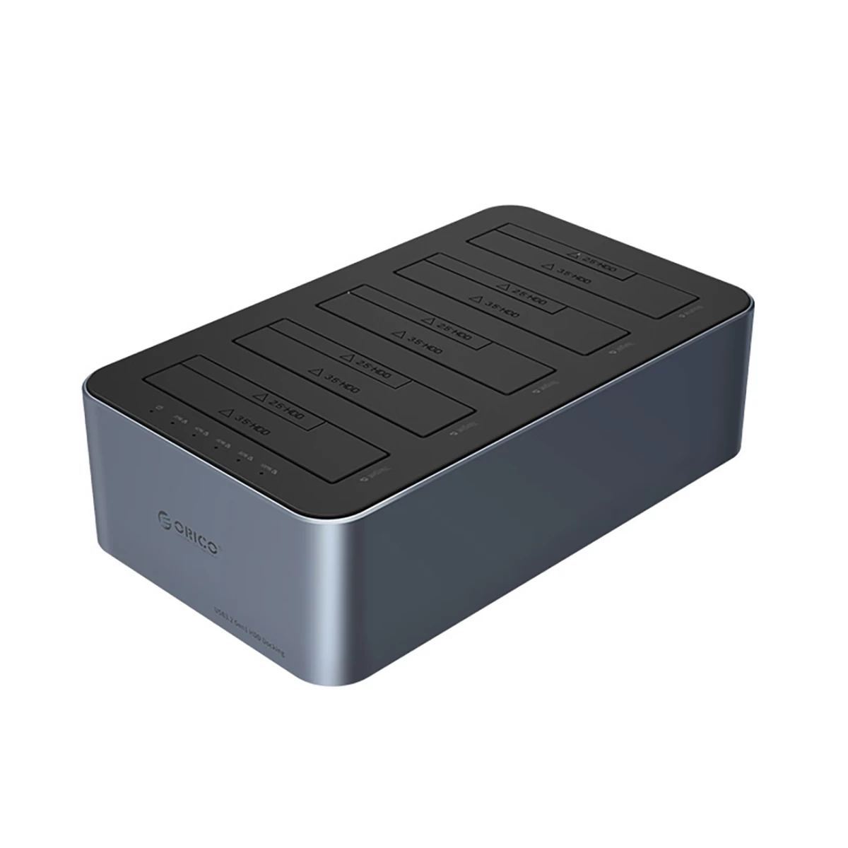 Stotelė 6656c3-c Su 5 2,5'' / 3,5'' Sata Hdd / Ssd Diskų Prijungimo Prie Interneto Funkcija - Pilka