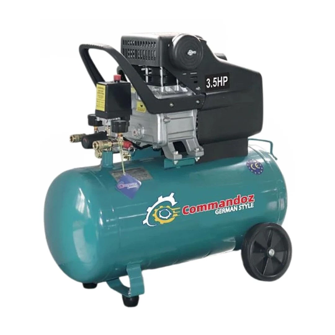 Stūmoklinis oro kompresorius 2100W Commandoz German style 25L, CD1001