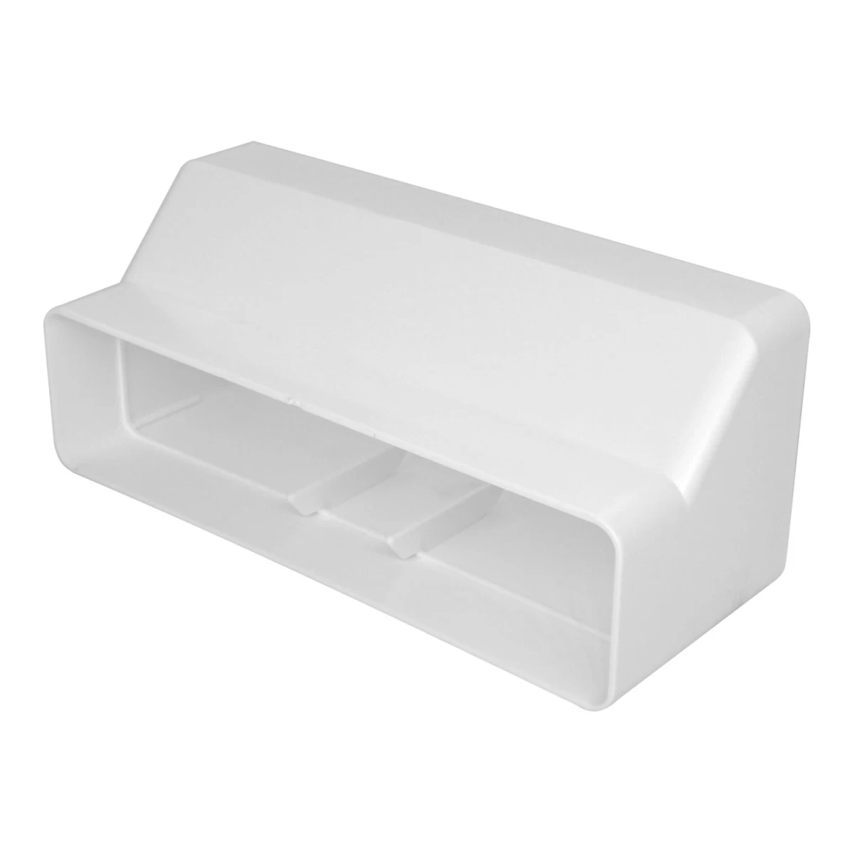Sujungimas plokščių kanalų, plastikinė EURPLAST KS29-25, 220x90mm–220x55mm Sujungimas plokščių kanalų, plastikinė EURPLAST KS29-25, 220x90mm–220x55mm