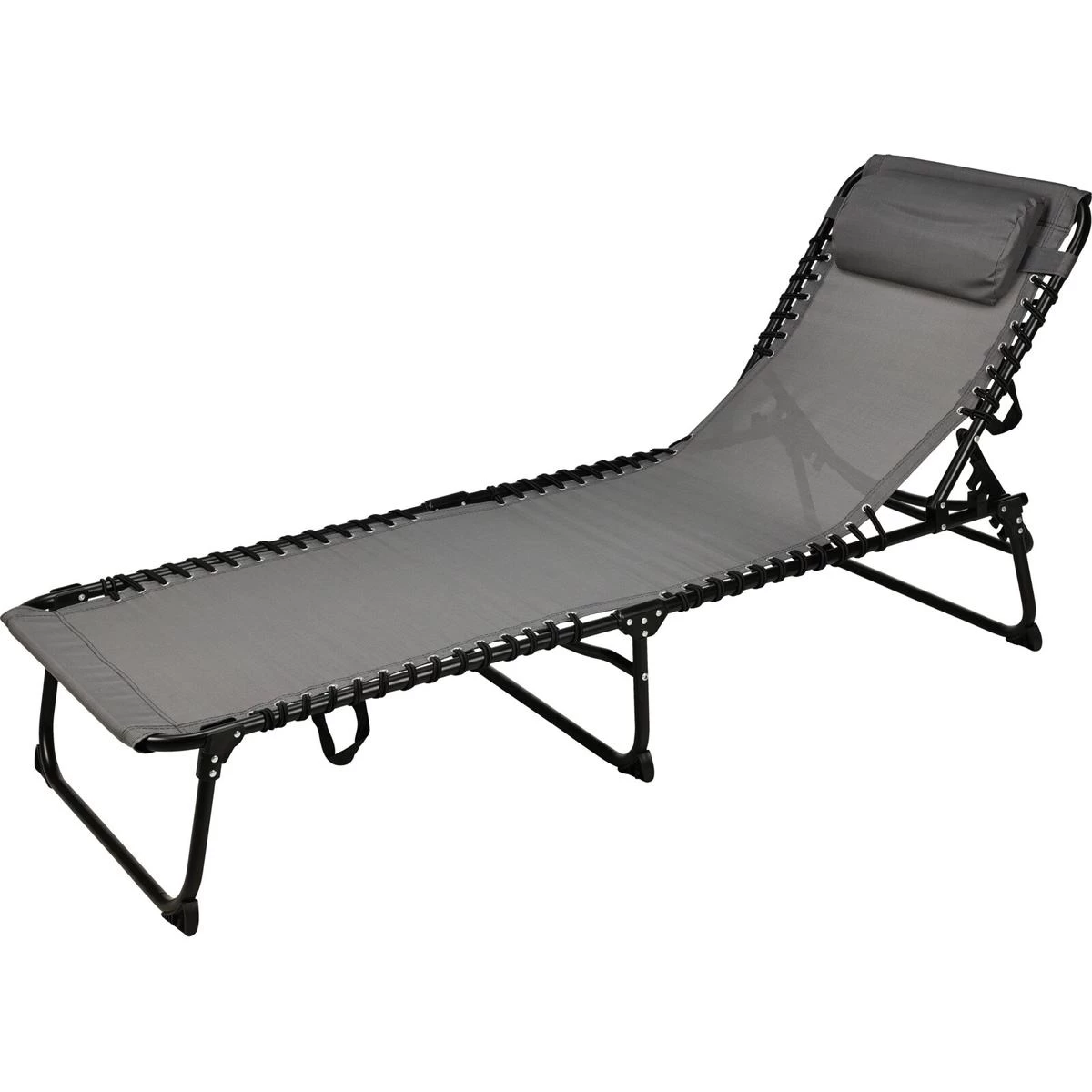 Sulankstoma Kempingo Lova Textline Graphite