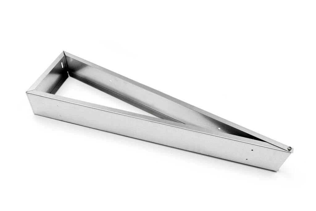 Sulankstoma trikampė konstrukcija plokščiam stogui (Magnelis), 15 laipsnių, El-Sun