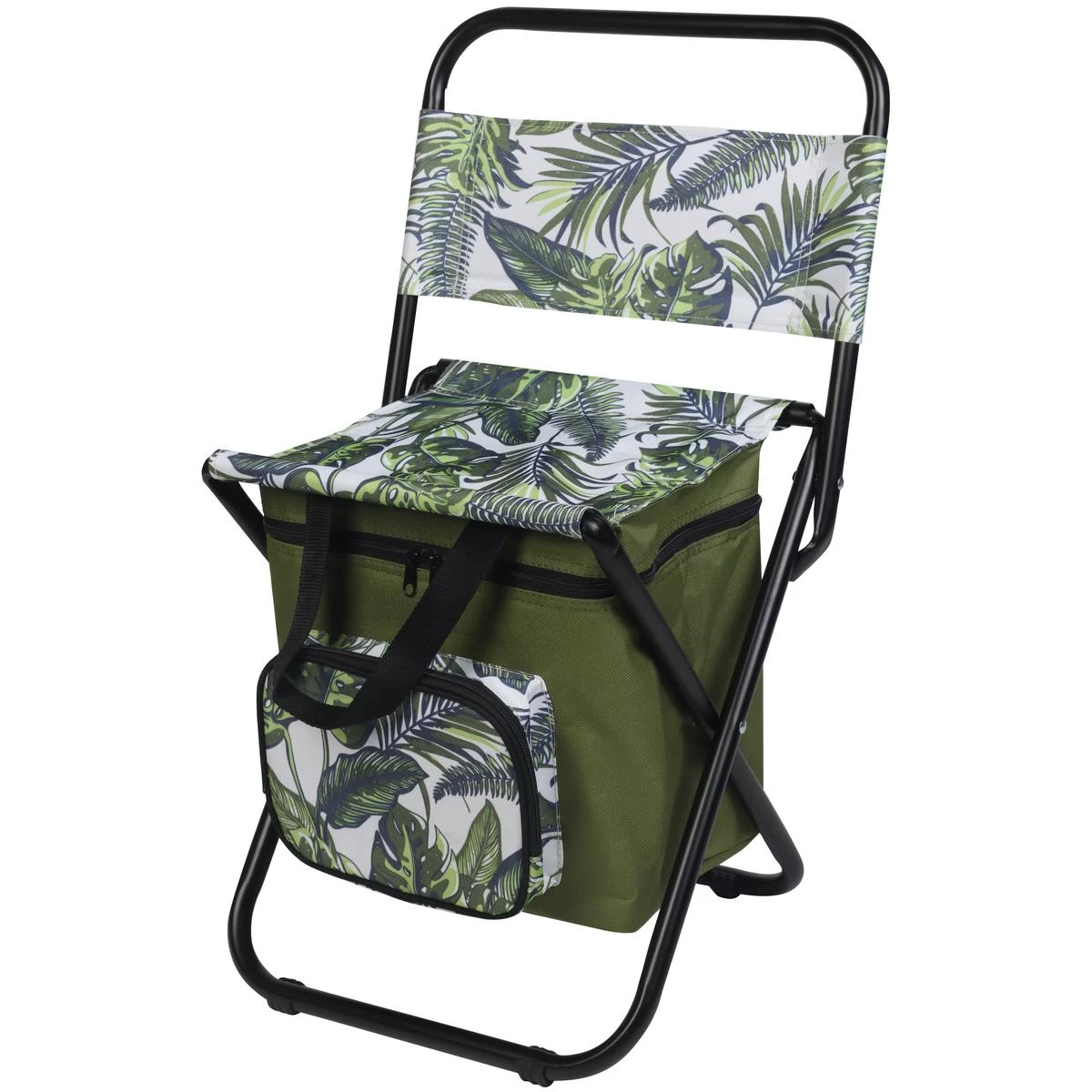 Sulankstoma Turistinė Kėdė Jungle Light Su Krepšiu Po Sėdyne 35x28x58cm