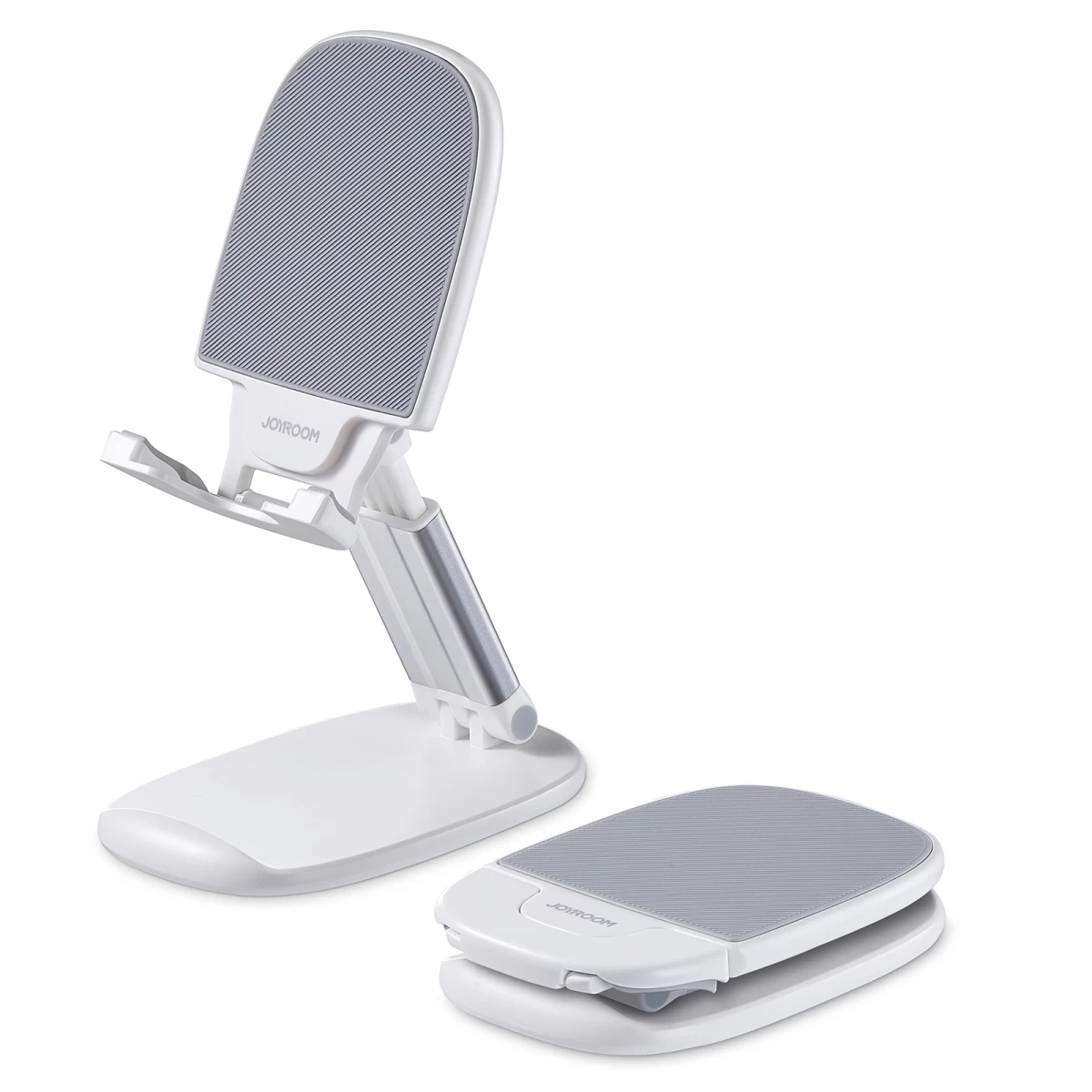 Sulankstomas Stovelis Planšetiniam Telefonui 4-12,9'' Su Aukščio Reguliavimu, Baltos Spalvos Sulankstomas Stovelis Planšetiniam Telefonui 4-12,9'' Su Aukščio Reguliavimu, Baltos Spalvos