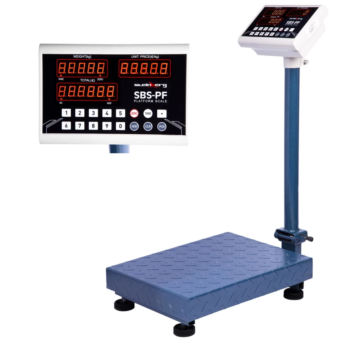 Sulankstomos Platforminės Svarstyklės Sbs-pf-100a8 Led Iki 100 Kg Sulankstomos Platforminės Svarstyklės Sbs-pf-100a8 Led Iki 100 Kg