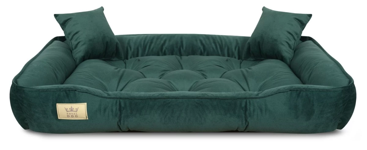 šunų Guolis 130x105 Cm Welur Velvet Green