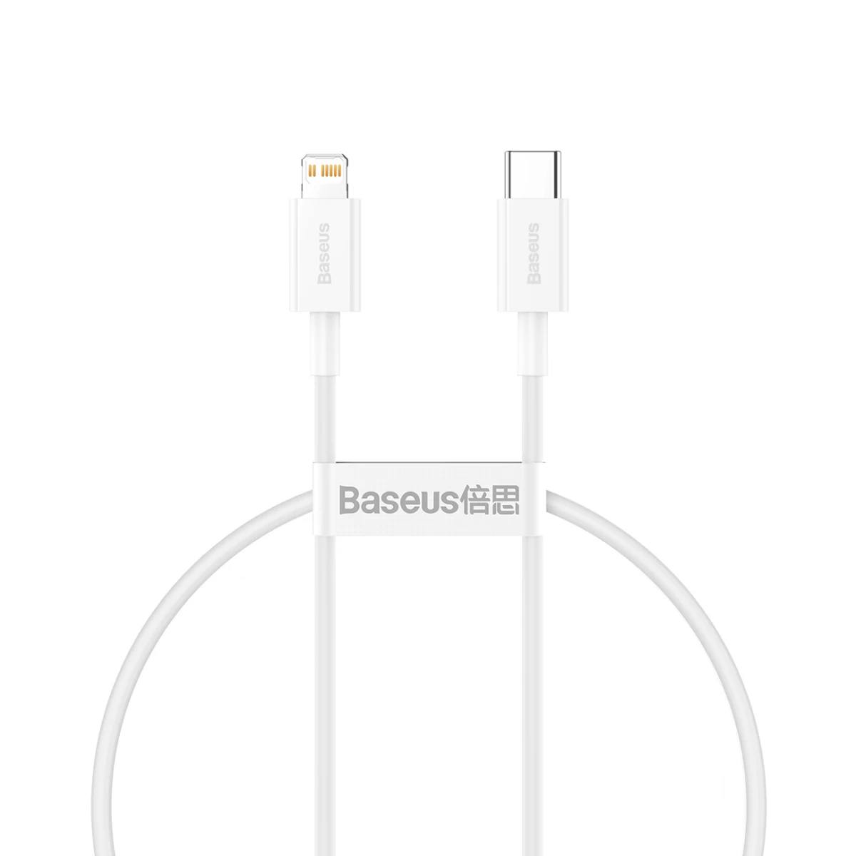 superior Serijos Kabelis Usb-c / lightning Pd 20w 2 M - Baltas
