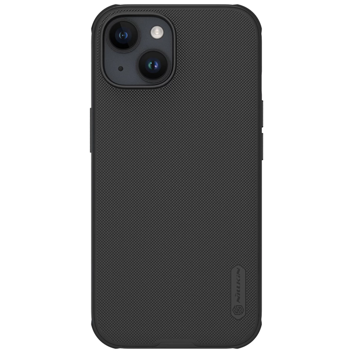 Sustiprintas Apsauginis Dėklas Iphone 15 Plus Nillkin Super Frosted Shield Pro - Juodas.