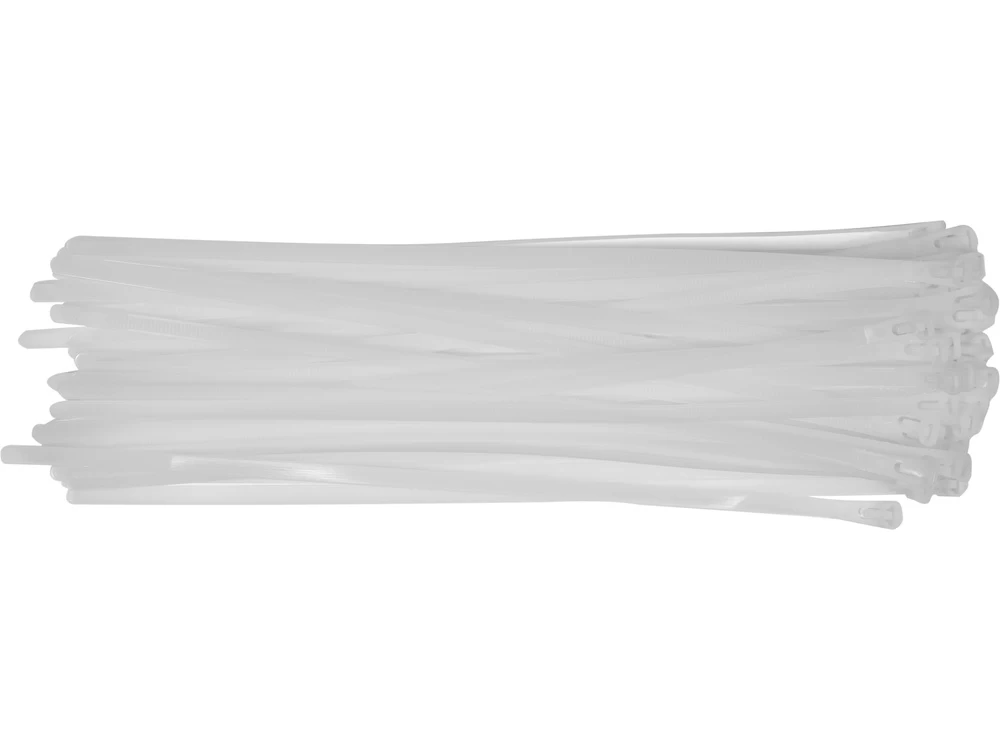 Suveržimo dirželiai balti | 7,6X350 mm | 50 vnt (YT-70666)