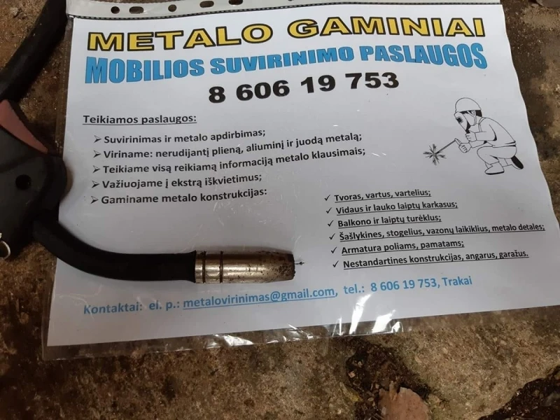 Mobilios suvirinimo paslaugos