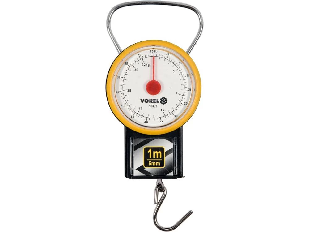 Svarstyklės su rulete | max. 32 kg (15301)