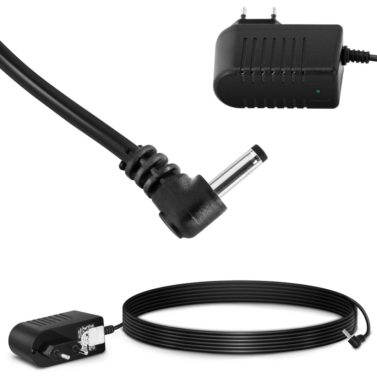 Svarstyklių Maitinimo šaltinis, Jungiamas į Nuolatinės Srovės 3,5 X 1,35 Mm 7,8 V Tem Svarstyklių Maitinimo šaltinis, Jungiamas į Nuolatinės Srovės 3,5 X 1,35 Mm 7,8 V Tem