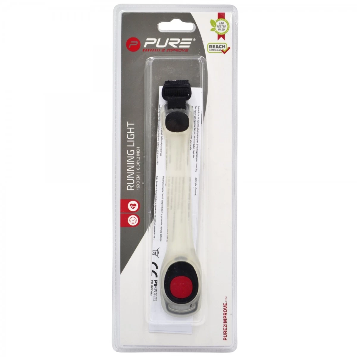 šviesą Atspindinti Led Rankos Ir Kojos Apyrankė Pure 2 Pagerinti