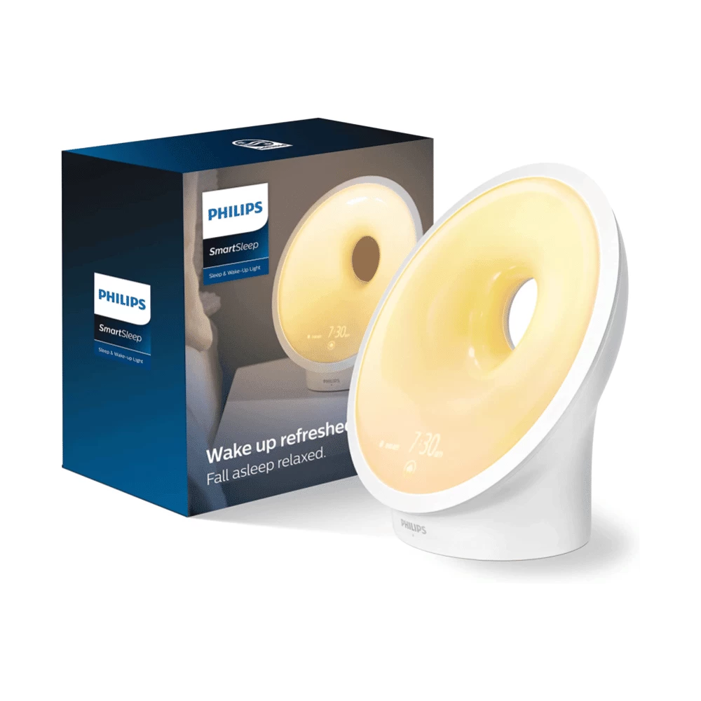 Šviestuvas Philips SmartSleep HF3654, Balta/ Geltona (Ekspozicinė prekė)