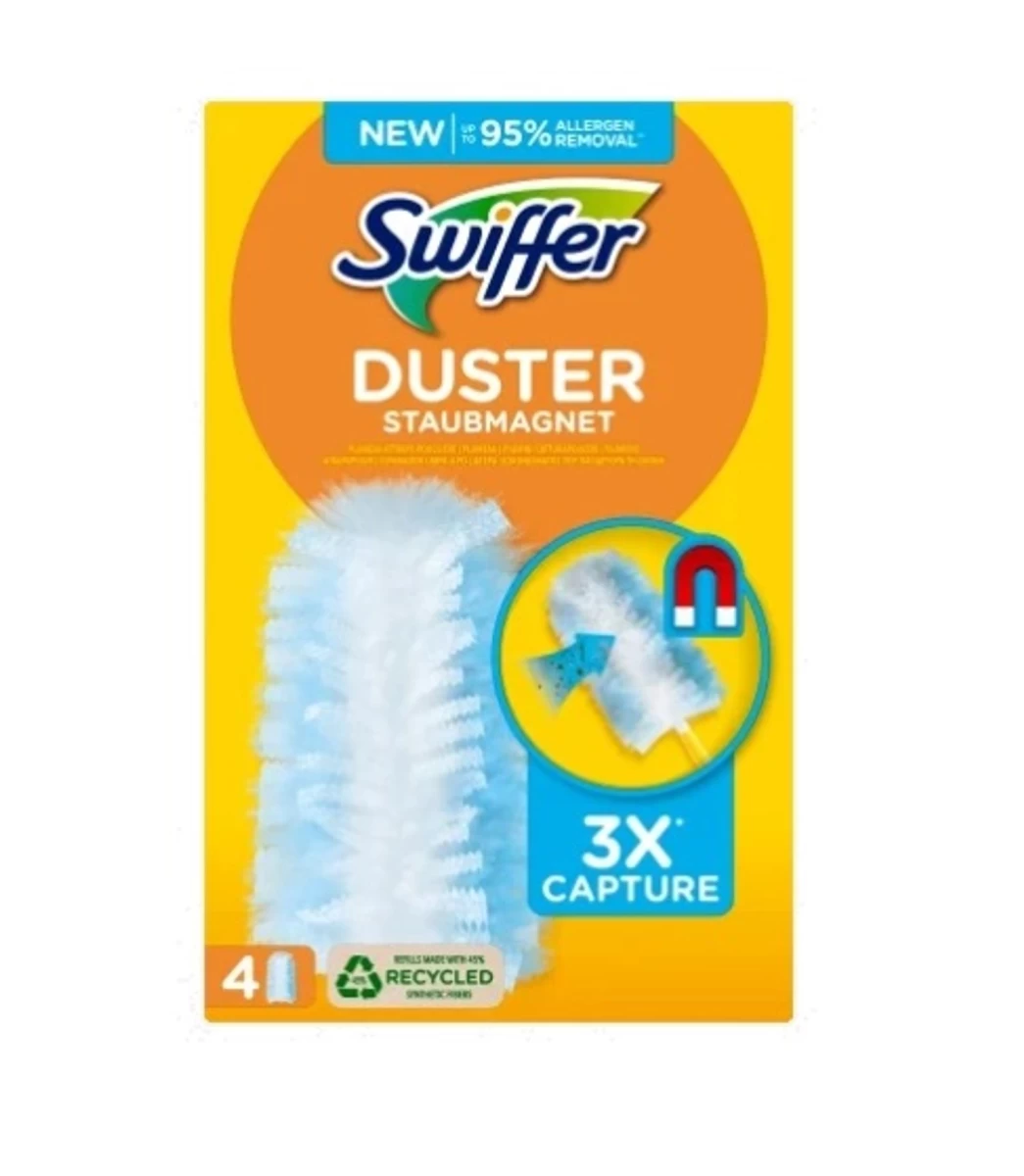 swiffer, Pakaitiniai šlavimo Mašinų Užpildai, 4 Vienetai (vokietijos Produktai).