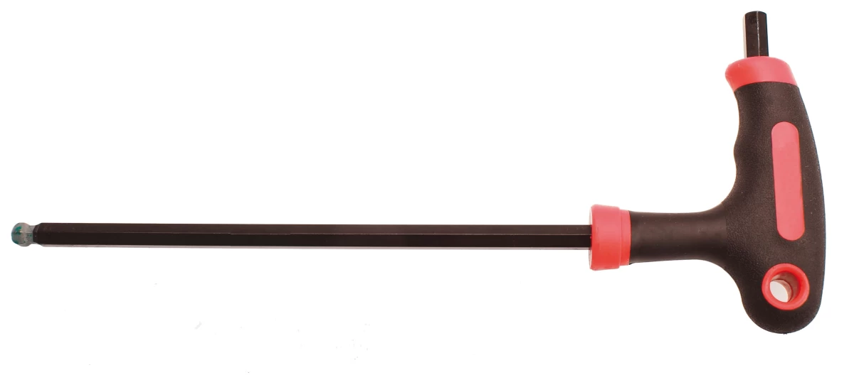 T-rankenėlė atsuktuvas | Hex šešiakampis / Hex šešiakampis su šarnyru | 2,5 mm (7882-2.5)