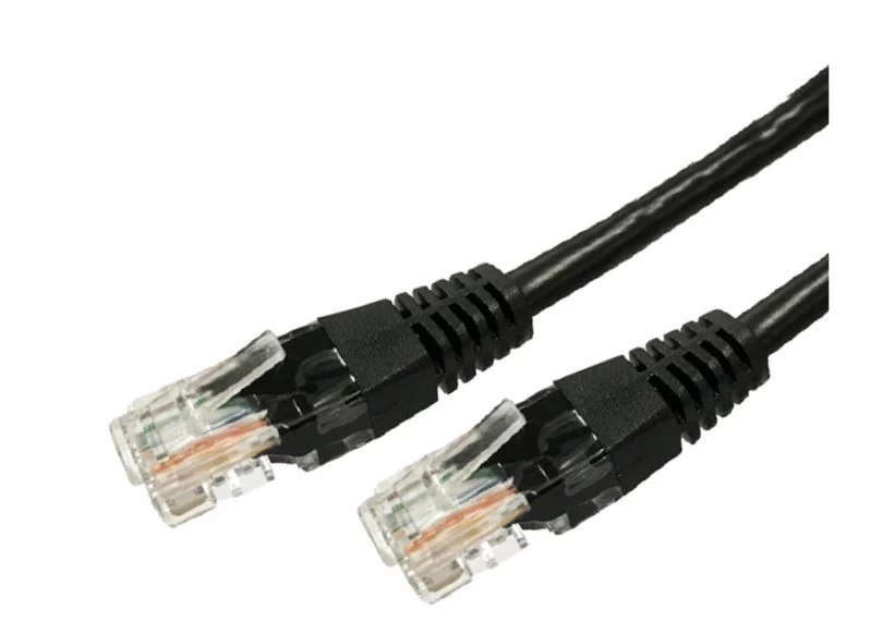 TB Patchcord cat.6A     UTP 1m black 10 pcs