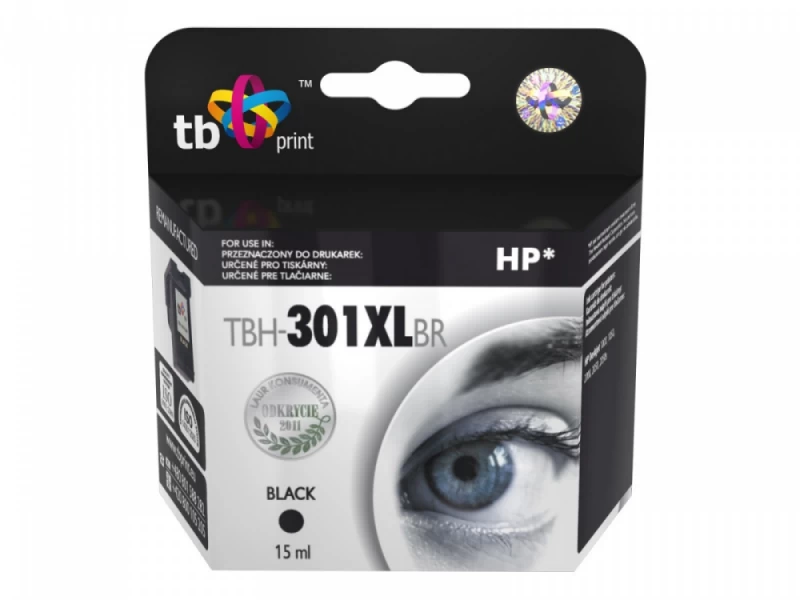 Tb Print Tbh-301xlbr Papildymas, Skirtas Hp Ch563ee Tbh-301xlbr