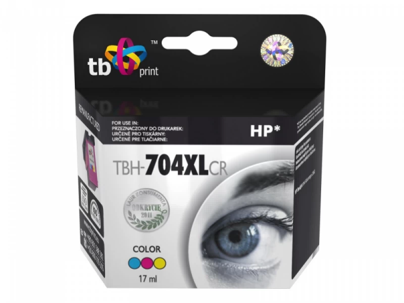 Tb Print Tbh-704xlcr Kasetė, Pakeičianti Hp Cn693ae Tbh-704xlcr